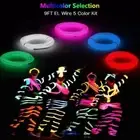 Croppable EL Wire Light String Flexible Car Party Decor Outdoor Indoor Decor