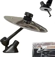 Car Crash Cymbal,Car Crash Cymbal Air Vent, Easy Clip-On Mini Drum,Easy Installation and Rugged,Suitable for All Vehicles (1 PCS)