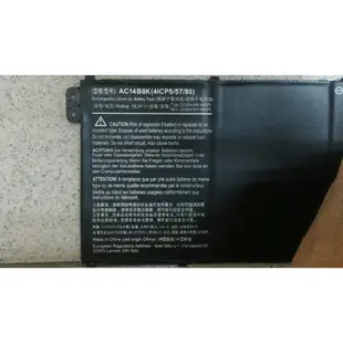 全新 原廠 宏碁Aspire V3 V3-371 V3-371-30FA V3-371-52PY AC14B8K 電池
