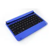 Ultra-Slim Aluminum Wireless Bluetooth Keyboard Smart Cover Case For iPad Mini - Blue