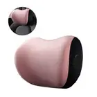 *´ Pink Headrest Car Headrest Memory Foam Head Neck Rest Auto Head