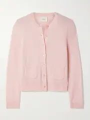[DÔEN] DÔEN - Freya Cashmere Cardigan - Blush - large large Pink