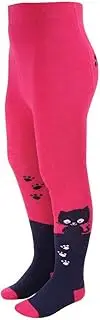 [maximo] Baby Girls' Cat Full Terry Tights
