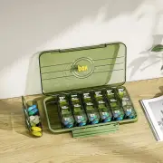 7 Day Weekly Organizer AM/PM Medicine Case Pill Box Dispenser Storage Tablet