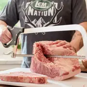 Butcher Frozen Meat Saw 25" Stainless Steel Blade Kitchen Commercial Handsaw