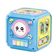 Toddler Activity Cube - Musical Sensory Cube Shape Sorter | Educational Early Learning Toys with Sound and Light for Birthday New Year Christmas Easter