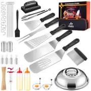 138PCS Griddle Accessories Kit,Grill Accessories for Blackstone Flat Top Set ...