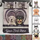 Dog Lovers - Personalized Dog Bedding Set