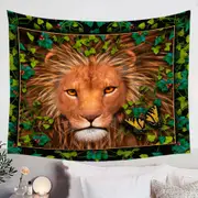 Return of the King Grape leaves Lion Tapestry