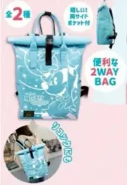 Disney License Mickey Mouse 2 Ways Backpack Light Blue