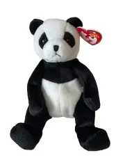 NEW TY Beanie Babies Baby Plush Stuffed Animal Mandy Panda Bear
