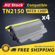 4x Toner for Brother TN2150 HL-2140 MFC-7340 TN-2150