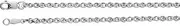 [JewelryWeb] 925 Sterling Silver 2mm Necklace Lobster Clasp Polished Rope Chain With-Lobster-Clasp Chain-Necklace for Women and Men