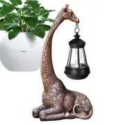 Giraffe Statue Solar Lantern For Garden/Yard Decortion Light Ornaments Gifts