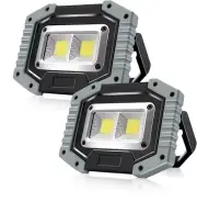 Rechargeable Work Light,30W 1500 Lumens Ultra Bright Portable LED Work Lights...