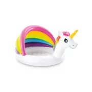Intex 127cm Inflatable Unicorn Outdoor Fun Swimming Pool 1-3y Baby/Kids Toy