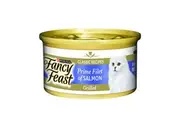 Fancy Feast Cat Adult Grilled Salmon Feast in Gravy 85g*24 Cans 1 Pack