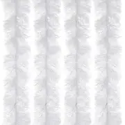 6.6Ft Feather Boa, 4 Pcs Artificial Fluffy Feather Boas, White