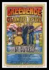 Framed Vintage Style Rock n Roll Poster "CREEDENCE CLEARWATER REVIVAL"; 12x18