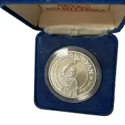 1993 Nolan Ryan Coin 1 Oz Fine Silver Proof Career No Hitter Velvet Display Box