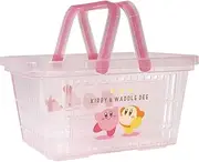 Tees Factory Kirby & Waddledi Star Kirby Clear Chara Basket H 5.1 x W 9.8 x D 7.1 inches (130 x 249 x 180 mm) HK-5542852KW