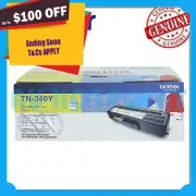 Genuine Brother TN-340Y Yellow Toner Cart for DCP-9055CDN/HL-4150CDN/HL9460CDN