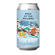Wolf of the Willows Steep 'n' Deep West Coast IIPA 440ml Can