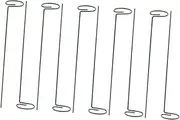 10pcs Plant Net Garden Trellis for Potted Plants Climbing Vine Support Rack Green Plant Climbing Frame Strong Material for Garden Supplies