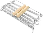 Toddmomy Wooden Handle Chest Expander with Adjustable Springs Portable Stretch System for All Ages Fitness Training Detachable Design for and Comfortable Nonslip Grip