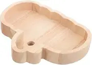 VILLFUL Wooden Snack Tray Portable Decorative Serving Tray for Fruit Dessert Appetizers Creative Dining Table Display for Home Use Gatherings