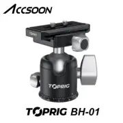 Accsoon TOPRIG BH-01 Ball Head Panoramic 360° Ballhead for S40 S60 Camera Slider