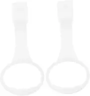 UTHCLO 2pcs Crib Pull Up Rings for Boy Girl Lightweight Stand Up Handles for Playpen Crib Versatile Design for Easy Use Travel Engaging Walking Assistant
