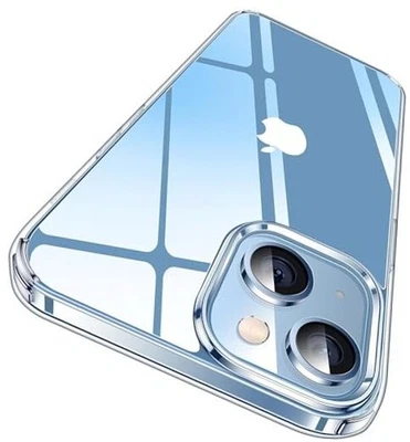 for iPhone 15 Case Crystal Clear, [Never Yellow Technology] [10FT Mil-Grade