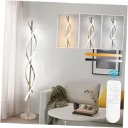LED Modern Floor Lamp for Living Room, 40W 3 Colors Stepless Dimmable and