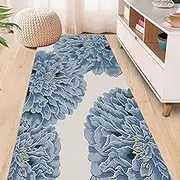 Machine Washable Rug Hallway Long Carpet, 100cm 1.5m 2m 250cm 300cm 600cm Non Slip Vintage Runner Rugs for Hall Entryway Aisle Corridor Kitchen(3.9ft×9.8ft/120×300cm)