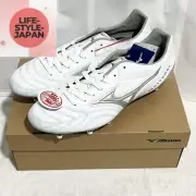 MIZUNO WAITANGI PS R1GA2300 03 White Silver Width 4E Rugby Football Cleats Shoes
