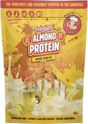 Macro Mike Premium Almond Protein Banana Cream Pie 800g