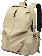 [Perfeclan] Laptop Backpack Rucksack Adjustable Strap Business Backpack Lightweight School Bookbag for Men Travel Backpack Casual Daypack