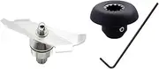 Blade Replacement with Drive Socket Kit Compatible for Vitamix Advanced Series Touch and Go Quiet One 48/64Oz Container