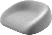 Booster Seat for Kitchen Chair/Table Ergonomic Memory Foam Toddler Booster Seat 14x10x2 Inch Grey Color Non-Slip Cushion with Elastic Band Toddler