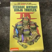 SDCC 2023 NECA TMNT III Movie SAMURAI VHS TAPE Comic Con SET IN HAND!!!