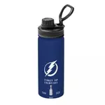 NHL TAMPA BAY LIGHTNING 戶外 18OZ 運動保溫水壺 - 雙層保溫防漏蓋