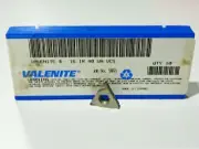 10 PIECES OF VALENITE, 16IR 40UN VC5 CARBIDE INSERTS H297