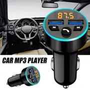 Car FM Transmitter Wireless Bluetooth MP3 Player Radio Adapter USB Charger LVI