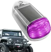 Wireless Truck Cabin Light,Wireless Solar Cabin Lighting | 12 LED No Drilling Car Cab Lights - Waterproof Adhesive Cab Lights for Cami Top