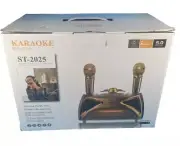 Karaoke Speaker ST-2025 Wireless Microphone BT Connection