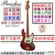 分期免運 贈千元配件/終身保固 Bacchus BJB-1-RSM/M CAR 電貝斯 J BASS 深紅色 烤楓木琴頸