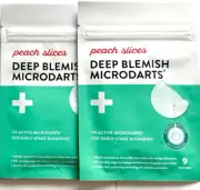 Peach Slices Deep Blemish Microdarts Acne Patch Deep Pimples Hyaluronic Acid Lot