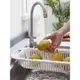 可伸縮水槽置物架網紅款多功能洗菜盆瀝水籃家用廚房掛抹布收納架