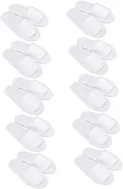 Ipetboom Hotel Travel Slippers 10 Pairs of Disposable Skid-proof Comfortable One-time Slipper Pack